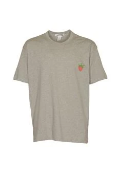 Comme des Garcons | Comme des Garçons Shirt Strawberry Printed Crewneck T-Shirt,商家Cettire,价格¥372