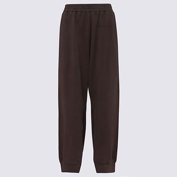 推荐MM6 MAISON MARGIELA BROWN COTTON TRACK PANTS商品