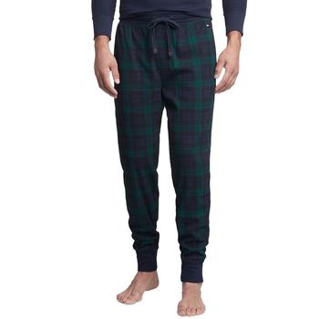 Tommy Hilfiger | Men's Plaid Waffle-Knit Jogger Pajama Pants商品图片,额外7折, 额外七折