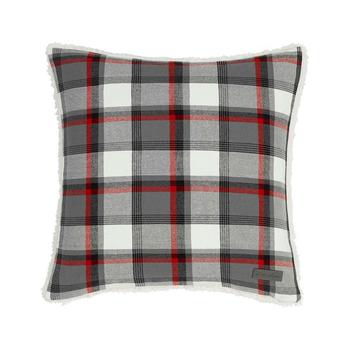 Eddie Bauer评价, Eddie Bauer | Wallace Plaid Yarn Dye Flannel Square Pillow商品图片 
