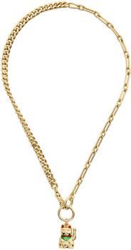Gold Maneki Neko Necklace