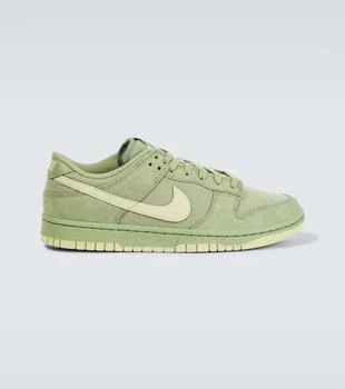 推荐Dunk Low suede-trimmed sneakers商品