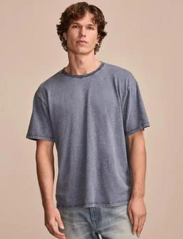 Lucky Brand | Men's Venice Burnout Slub Ringer Crew Tee,商家Premium Outlets,价格¥196