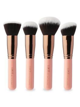 Luxie | Kabuki 4-Piece Makeup Brush Set商品图片,6.6折, 满$150享7.5折, 满折