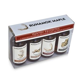 商品Runamok Maple | Maple Syrup 4-Piece Pantry Favorites Collection,商家Macy's,价格¥181图片