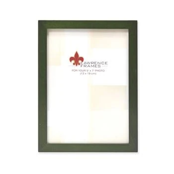 Lawrence Frames | Green Wood Picture Frame - Gallery Collection - 5" x 7",商家Macy's,价格¥277