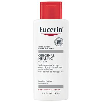 Eucerin | Original Healing Rich Lotion商品图片,满三免一, 满$60享8折, 满$80享8折, 满折, 满免