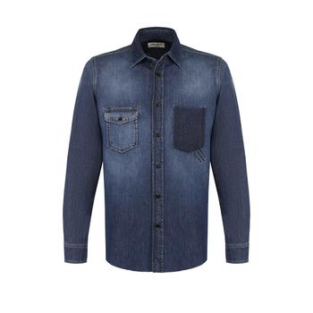 圣罗兰外套, Yves Saint Laurent | Saint Laurent Cotton Denim Shirt商品图片 7折