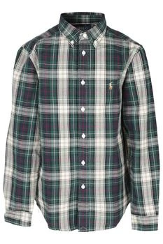 Ralph Lauren | Ralph Lauren Kids Checked Long-Sleeved Shirt 8.4折