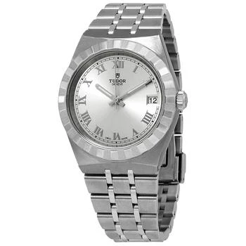 Tudor | Royal Automatic Silver Dial 34 mm Watch M28400-0001,商家Jomashop,价格¥13677