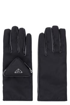 商品Prada | Prada Re-nylon And Nappa Leather Gloves With Pouch,商家Italist,价格¥3189图片
