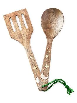Matr Boomie | Nakshatra 2-Piece Constellation Serving Utensil Set,商家Saks OFF 5TH,价格¥300