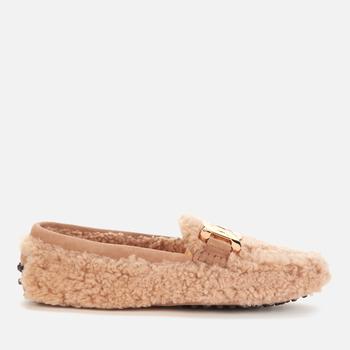 推荐Tod's Women's Sheepskin Gommino Driving Shoes - Light Tobacco商品