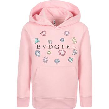 推荐Badgirl precious stones print hoodie in pink商品