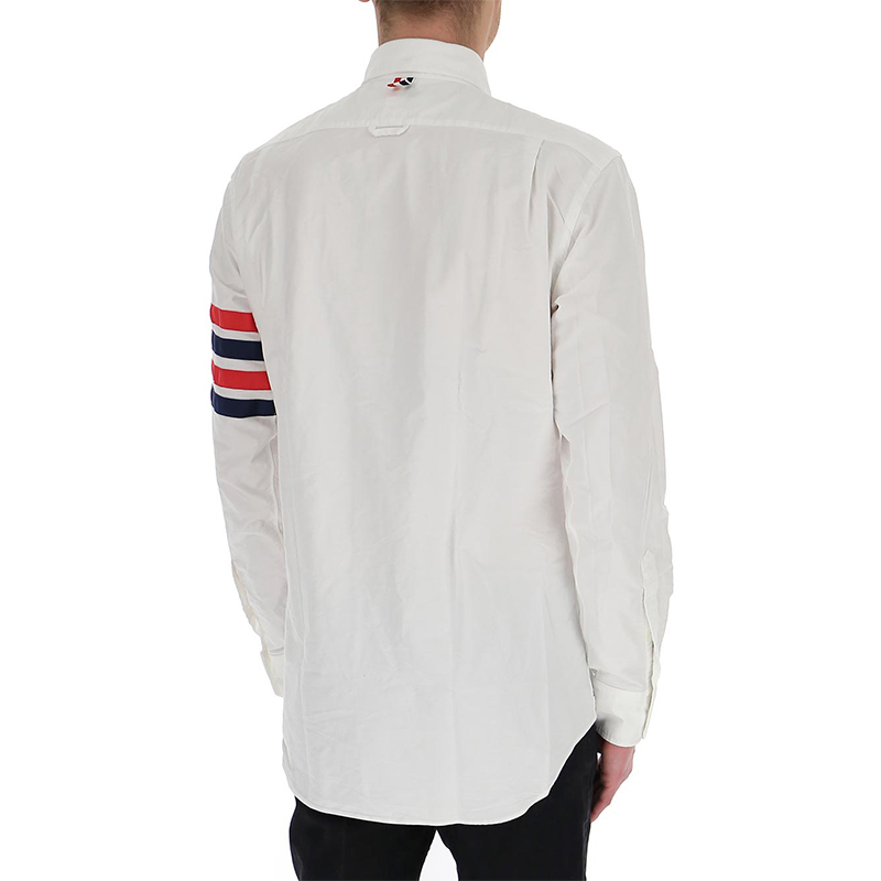 thom browne衬衫新款, Thom Browne | THOM BROWNE 白色男士衬衫 MWL319A-06177-100商品图片 独家减免邮费