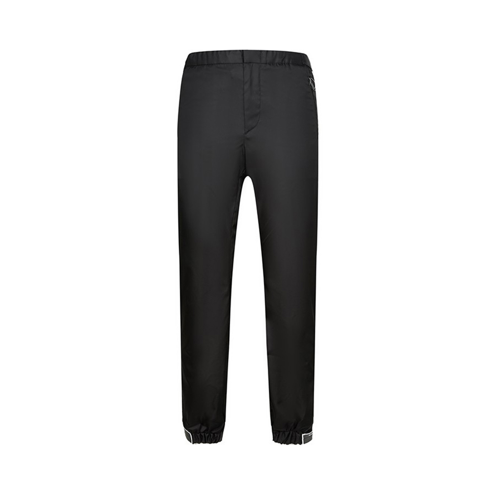 Prada板鞋, Prada | PRADA 男士黑色棉纶收脚长裤 UP0008-I18-F0002商品图片 满$100享9.5折, 满折