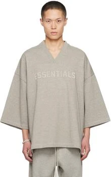 Essentials | Gray Football T-Shirt 独家减免邮费