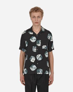 STUSSY | Dice Pattern Shirt Black商品图片,5.9折×额外8.6折, 额外八六折
