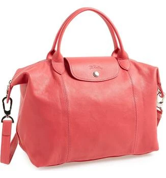 推荐'Le Pliage Cuir' Leather Handbag商品