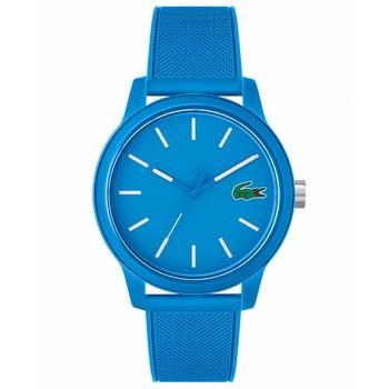 推荐Unisex 12.12 Blue Silicone Strap Watch 42mm商品