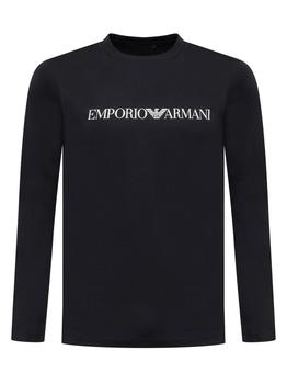 推荐Emporio Armani Logo Printed Crewneck T-Shirt商品