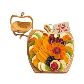 商品Dried Fruit Apple Tray, Trivet, and Fruit Basket图片