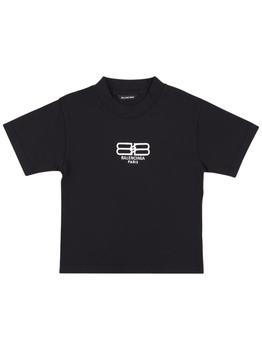 Balenciaga | Stonewashed Cotton Jersey S/s T-shirt商品图片,