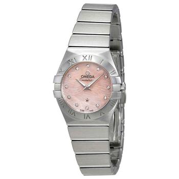 欧米茄星座怎么样, Omega | Constellation Pink Mother of Pearl Dial Ladies Watch 123.10.24.60.57.002商品图片 6.8折