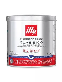 ILLY | IperEspresso Lungo 6-Piece 21-Count Capsules Set,商家Saks Fifth Avenue,价格¥885