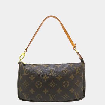 加拿大lv麻将包, [二手商品] Louis Vuitton | Louis Vuitton Brown Monogram Pochette Accessoires商品图片 9.3折