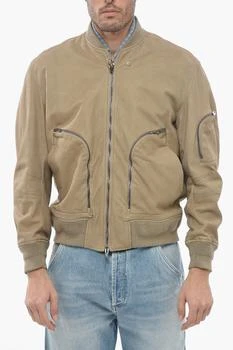 Salvatore Santoro | Salvatore Santoro 4-pocket Leather Jacket with Zipped Detail,商家stork,价格¥4446