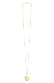 KARAT RUSH | Halo Round Pendant Necklace,商家Nordstrom Rack,价格¥3951