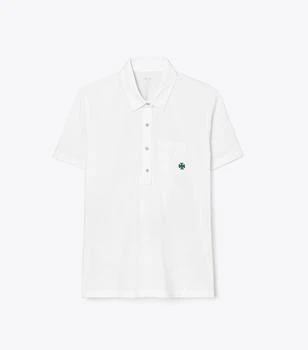 Tory Burch | Mercerized Cotton Polo,商家Tory Burch,价格¥663