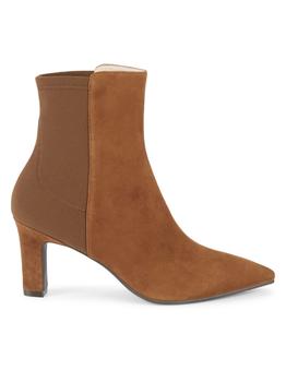 stuart weitzman 靴精选, Stuart Weitzman | 女式 Lauri系列 尖头短靴 商品图片 5.2折