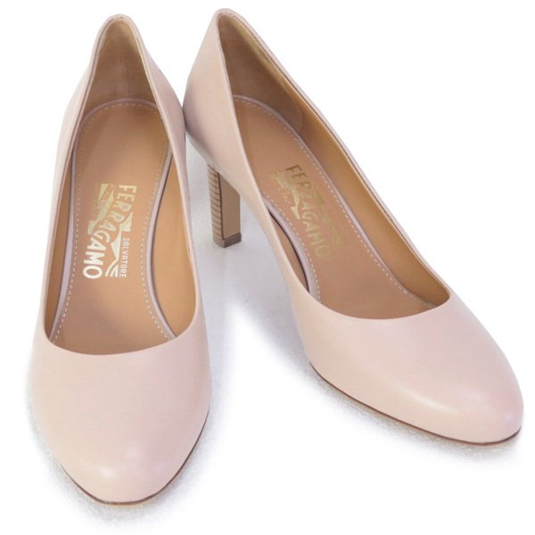 菲拉格慕鞋高跟鞋, Salvatore Ferragamo | SALVATORE FERRAGAMO 女士米色高跟鞋 0615243商品图片 独家减免邮费