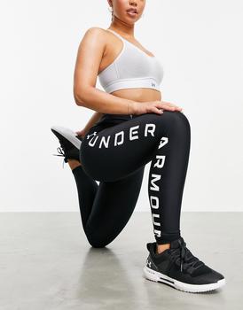 Under Armour | Under Armour Training Heat Gear base layer branded leg leggings in black商品图片,5.1折
