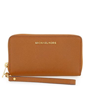 michael kors包行李箱, Michael Kors | Jet Set Travel Large Smartphone Wristlet - Luggage商品图片 5.9折