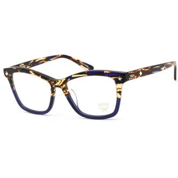 MCM | MCM Women's Eyeglasses - Clear Lens Havana/Blue Cat Eye Shape Frame | MCM2614 235 2.4折×额外9折x额外9.5折, 独家减免邮费, 额外九折, 额外九五折