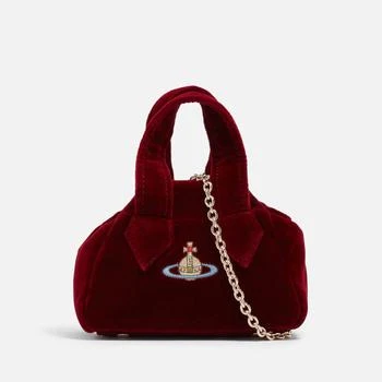 推荐Vivienne Westwood Archive Yasmine Velvet Mini Bag商品