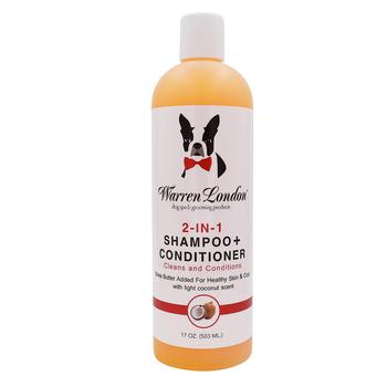 商品Warren London | 2in1 Dog Shampoo and Conditioner with Shea Butter, Coconut, and Vitamin E | Made In USA | 17oz,商家Macy's,价格¥107图片
