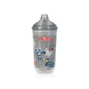 商品Nuby | No Spill Insulated Light-Up Easy Sippy Cup, Gray,商家Macy's,价格¥90图片