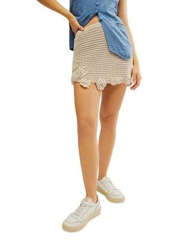 推荐Flora Crocheted Mini Skirt商品
