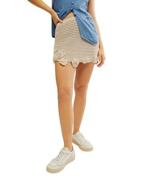 Free People | Flora Crocheted Mini Skirt 