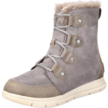 SOREL | Sorel Womens Explorer Joan Suede Faux Fur Winter Boots商品图片,8折, 独家减免邮费