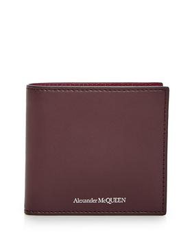 商品Alexander McQueen | 8CC Leather Bifold Wallet,商家Bloomingdale's,价格¥1882图片