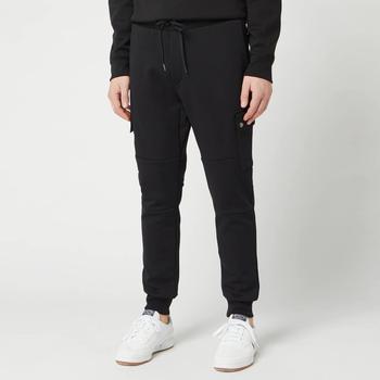 推荐Polo Ralph Lauren Men's Double Knit Cargo Jogger Trousers - Polo Black商品