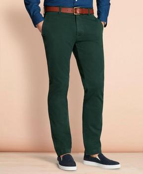 Brooks Brothers | Garment-Dyed Stretch Chinos商品图片,5折