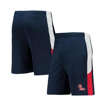 Colosseum | Men's Navy Ole Miss Rebels Very Thorough Shorts商品图片,