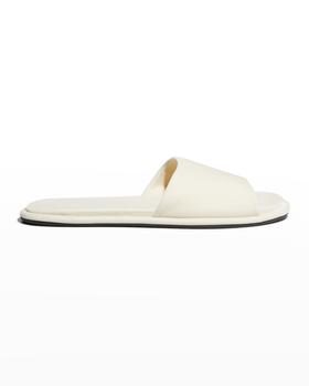 The Row | Canal Velvet Flat Slippers商品图片,