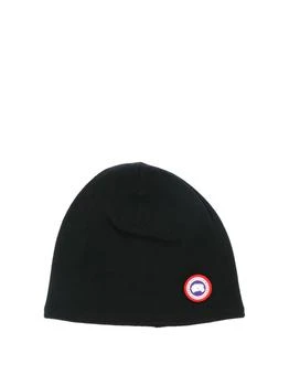 推荐Canada Goose Logo Patch Beanie商品